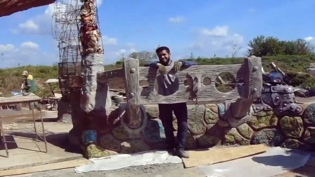 оформление фасада декоративная штукатурка .страна Вихляндия. обзор. смотреть онлайн