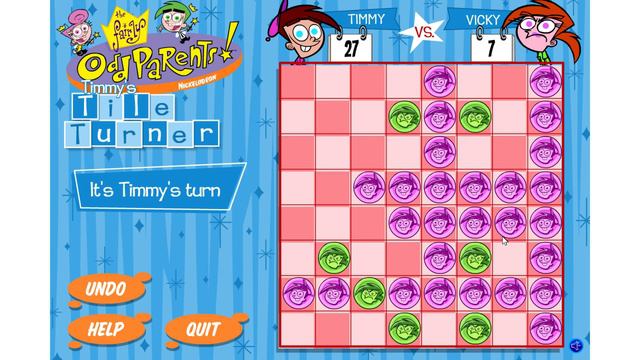 Let's Play FAIRLY ODDPARENTS Timmy's Tile Turner! Reversi Web Game смотреть онлайн