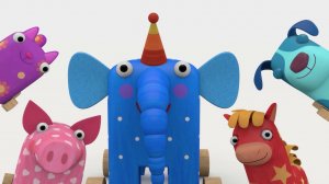 Мультсериал Деревяшки в эфире Карусели. 0+