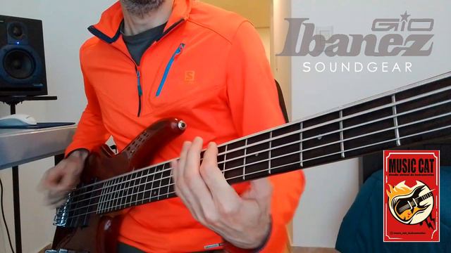 Music Cat Instrumentos: Ibanez GSR-395 Gio Soundgear 5 cuerdas. Walnut смотреть онлайн