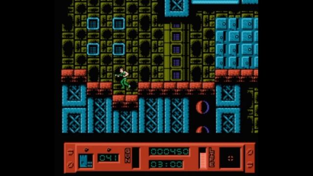 Dendy (Famicom,Nintendo,Nes) 8-bit Alien 3 Mission Level 1 смотреть онлайн