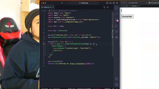 Te enseño en 10 min cómo usar renderToPipeableStream con express.js смотреть онлайн