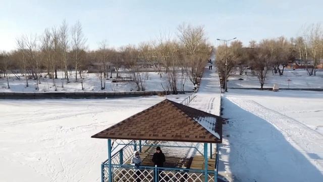 Зона отдыха космонавт / правый берег / Темиртау декабрь 2021 смотреть онлайн