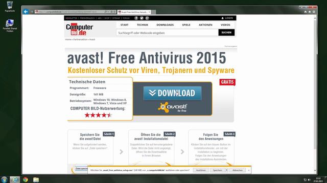 PC schützen: Antiviren Software Windows 7 legal + gratis, Virenschutz installieren, Deutsch смотреть онлайн