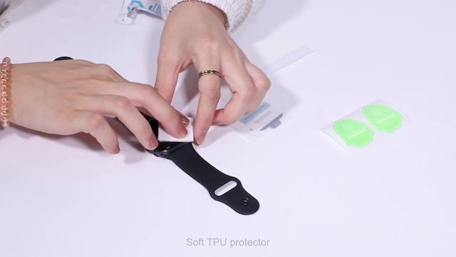 Установка гидрогелиевой пленки Apple Watch смотреть онлайн