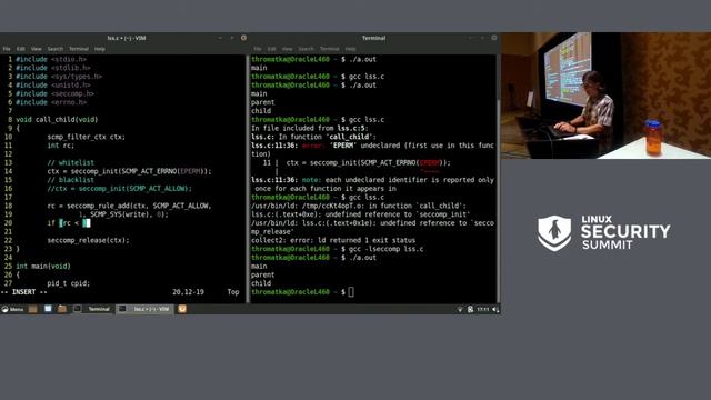 Tutorial: The Why and How of libseccomp - Tom Hromatka, Oracle & Paul Moore, Cisco смотреть онлайн