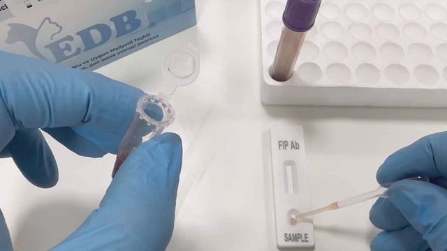 Экспресс-тест на Инфекционный Перитонит кошек - Feline Infectious peritonitis(FIP Ab)сыворотка кров смотреть онлайн