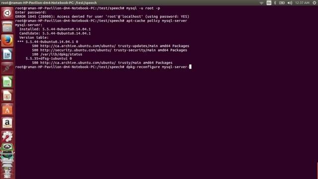 Reset Mysql password on Ubuntu смотреть онлайн