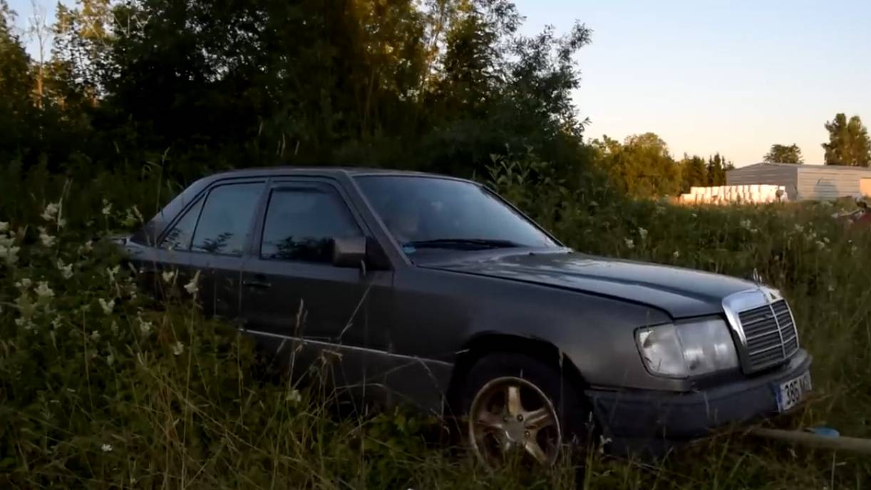 Оживление Mercedes-Benz 250 D 1993 года плюс тест-драйв не запускался более 1 года! смотреть онлайн