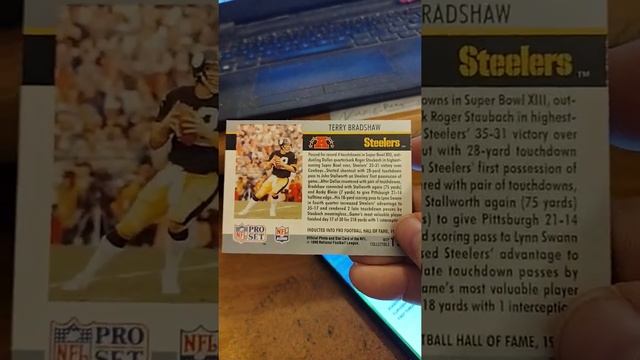 Terry Bradshaw Football Card смотреть онлайн