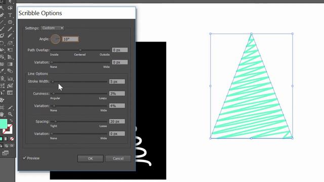 🎄🎄🎄Christmas tree scribble - Super Adobe Illustrator tutorial смотреть онлайн