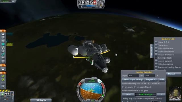 Kerbal Space Program - ISA MapSat 3.2.0 - Going to KSC2 смотреть онлайн