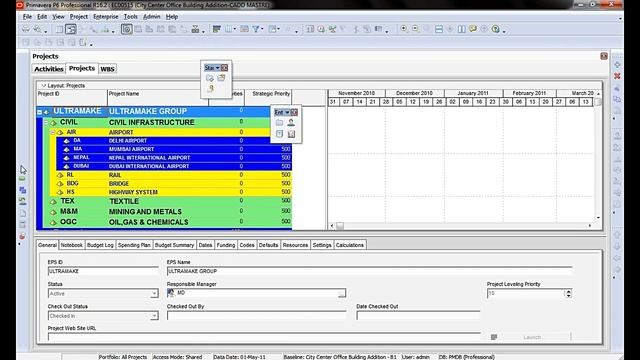 PRIMAVERA P6 Graphical User Interface I full course for civil engineers I Online learning смотреть онлайн