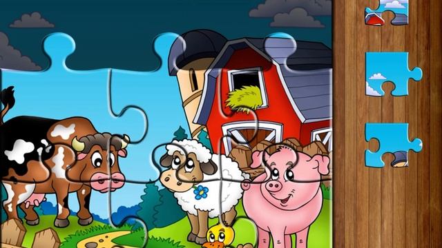 Animal Puzzle Game For Android IOS Puzzle Game Part -1 смотреть онлайн