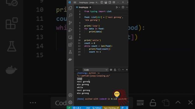 python pengulangan static typing смотреть онлайн