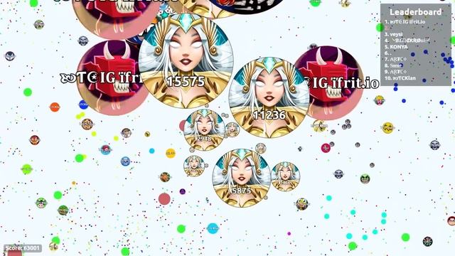 Agar.io 142K Score - SOLO AGARIO GAMEPLAY