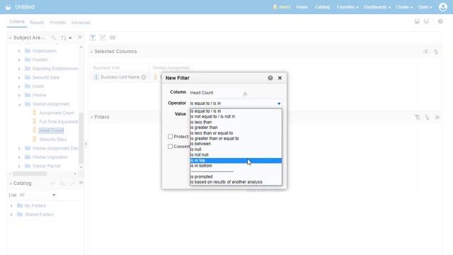 HCM Analytics | How to Create an OTBI Analysis to Fetch TOPN/BOTTOMN Records смотреть онлайн