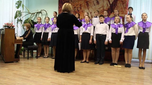 Хор "Камертон" ДШИ №7 г. Балашиха. смотреть онлайн