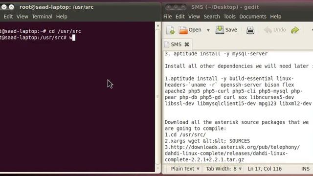 Installing Asterisk Part 3/5 смотреть онлайн