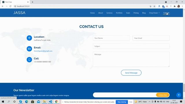 Reactjs Bootstrap 5 Best Single Page Template 2021 смотреть онлайн