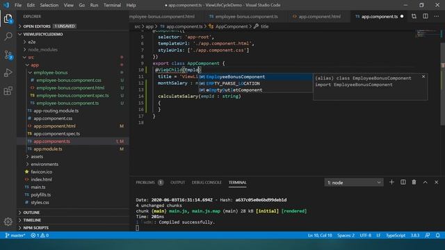 ngAfterViewInit() and ngAfterViewChecked() in Angular смотреть онлайн