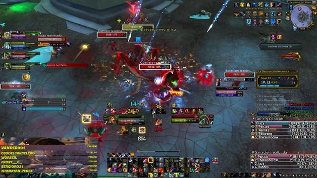 WoW Shadowlands 9.1 | Guerrero Armas | La Destrucción Necrótica +22 | Reforzada | Temporada 2 смотреть онлайн