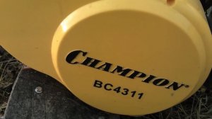 Обработка мотокультиватором Champion BC4311 Трёх гектаров земли (НАЧАЛО)