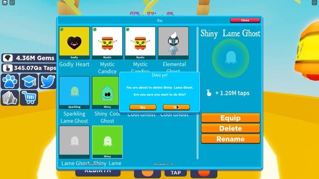 ШОК! ПИТОМЕЦ НА 1,400,000,000,000 КЛИКОВ В СИМУЛЯТОРЕ КЛИКЕРА! ROBLOX TAPPING SIMULATOR смотреть онлайн