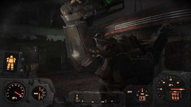 Fallout 4 - Danse glitch pt2, dominance pose and dialogue смотреть онлайн