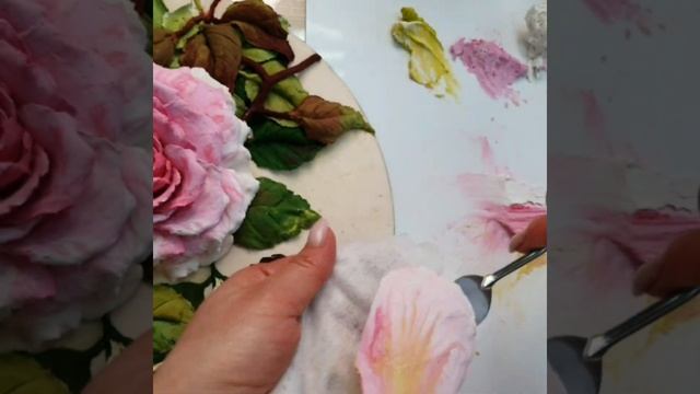 Урок 3-й. Роза, второй бутон.