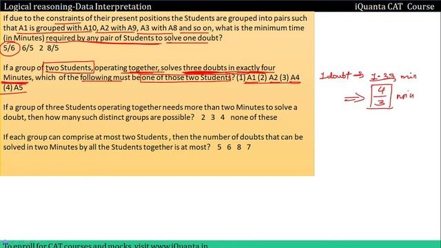 iQuanta SET 24 - The LRDI master || Time and work conceptual Puzzle || CAT смотреть онлайн