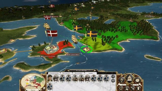 Прохождение Empire: Total War за Швецию на Максималке. Часть 2 - Штурмуем Копенгаген. смотреть онлайн