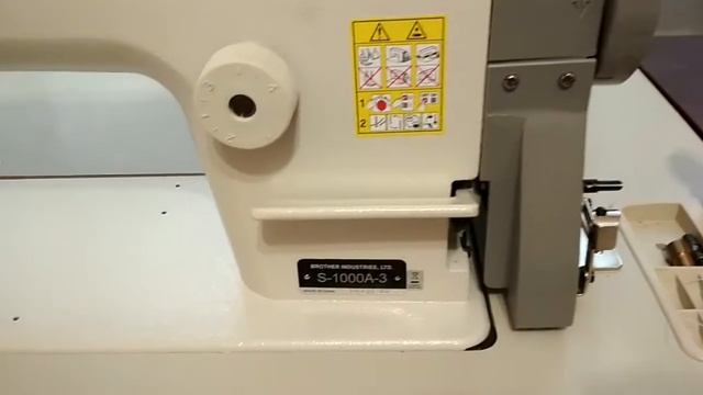 Обзор промышленной швейной машины Brother S-1000A-3 смотреть онлайн