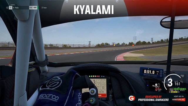 Kyalami 1:39.8 - Audi R8 LMS EVO II GT3 - GO Setups | ACC 1.9.2 смотреть онлайн
