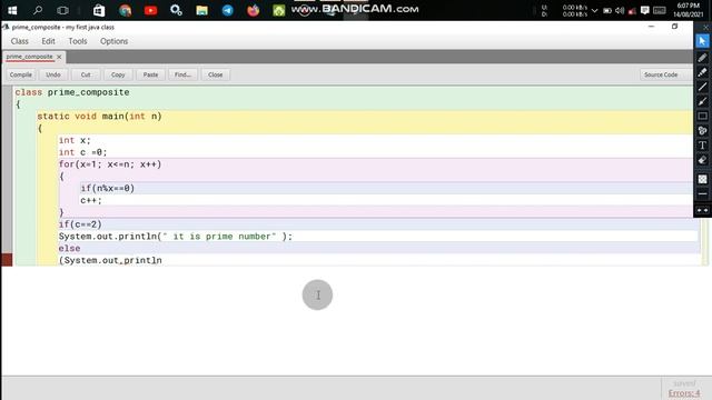 JAVA PROGRAM TO CHECK PRIME NUMBERS OR COMPOSITE NUMBERS ICSE IX & X смотреть онлайн