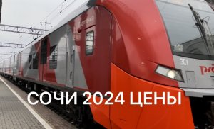 Сочи 2024. Мчим на Ласточке в Адлер. Заселение в отель 🏨 .