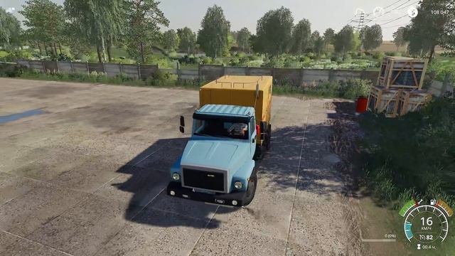 Farming Simulator 19 - Машина ТЕХПОМОЩЬ - Фермер в совхозе РАССВЕТ # 19 смотреть онлайн