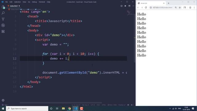 JavaScript Crash Course | From Comments to Function and Events смотреть онлайн