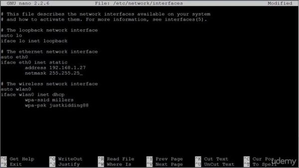 023  Basic networking ifconfig, ifup, ifdown,  etc network interfaces