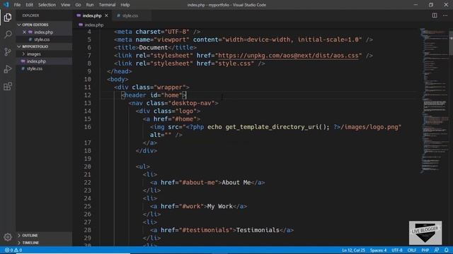 Design A Single Page Static Website (Custom WordPress Homepage) смотреть онлайн
