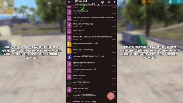 MODUL GAMING ROG‼️CARA PASANG MODUL MAGISK NO ROOT UNTUK MENGATASI LAG PATAH PATAH FREE FIRE❗️WORK? смотреть онлайн