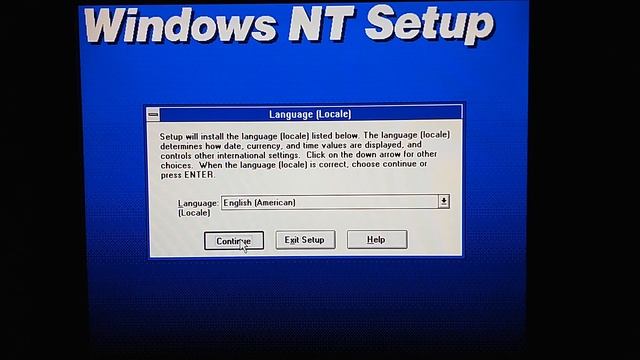 Инсталляция Windows NT3.5 Beta на компьютер (окончание) Instalacja Windows NT 3.5 Beta (zakończenie