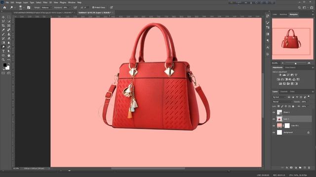How to edit Product Photos for E-Commerce Handbag editing I смотреть онлайн