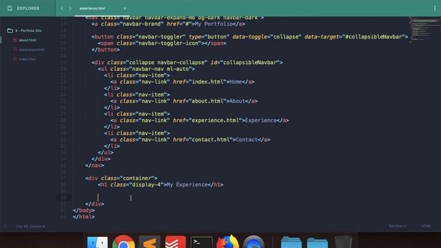 How to Create a Responsive Portfolio Website from Scratch - HTML, CSS, Bootstrap Tutorial смотреть онлайн