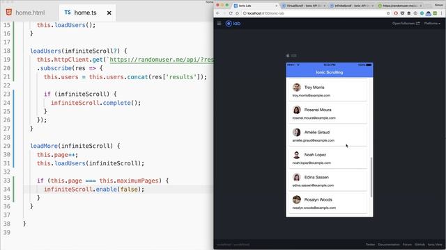 Increase Ionic Scroll Performance with Virtual Scroll & Infinite Scroll смотреть онлайн