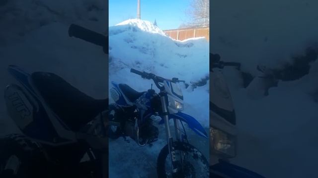 Неожиданный сюрприз от родителей|Питбайк-TTR-125R смотреть онлайн