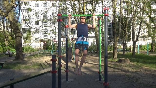 Подтягивания на турнике максимальное количество раз, прогрессия за 5 тренировок