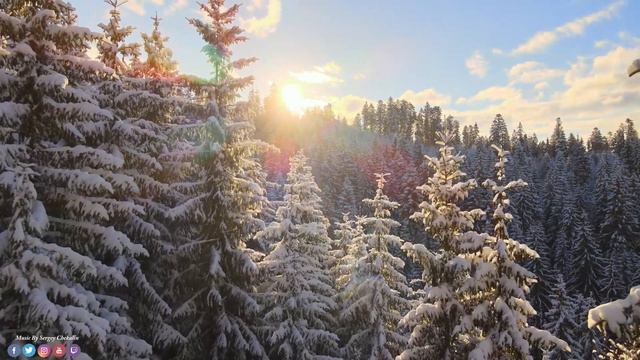 До слез красивая мелодия! Лечебная музыка для сердца и сосудов. Зимняя соната! Музыка для души смотреть онлайн