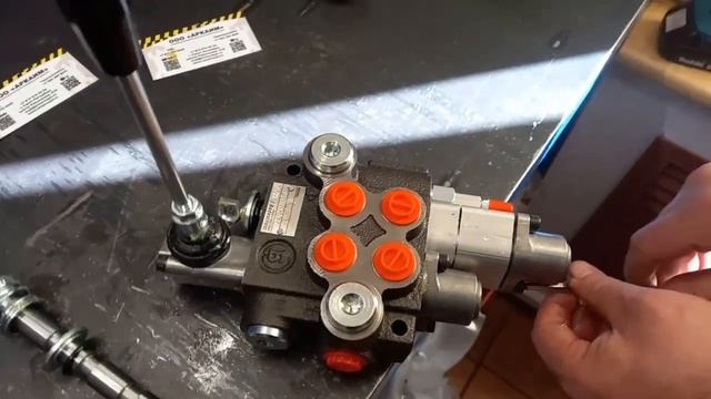 Установка плавающего золотника К16 и К15 на гидрораспределитель вместо стандартного А1. Инструкция