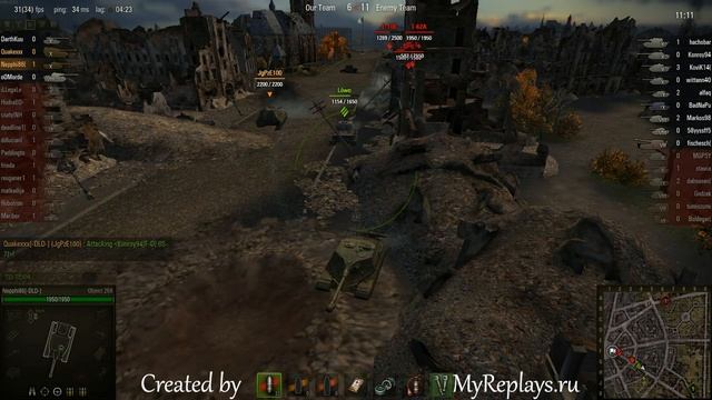WOT: Ruinberg - Object 268 - 7 frags - Top Gun, Boelter's Medal смотреть онлайн